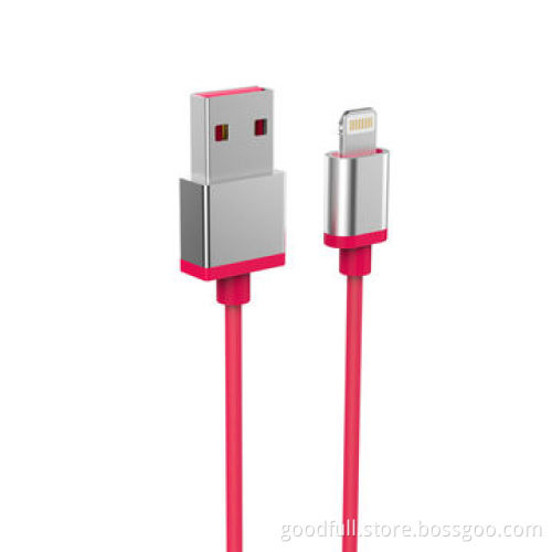 Round Cable for iPhone 5, iOS Latest System, Up to 4.8Gbps High-speed